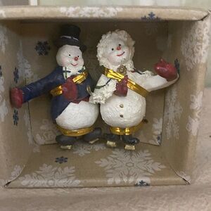 Snowman Candle Huggers